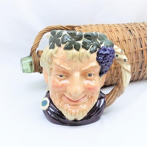 Large Bacchus Toby Jug, Royal Doulton D 6505, 1958 Doulton and Co Ltd, Toby Mug
