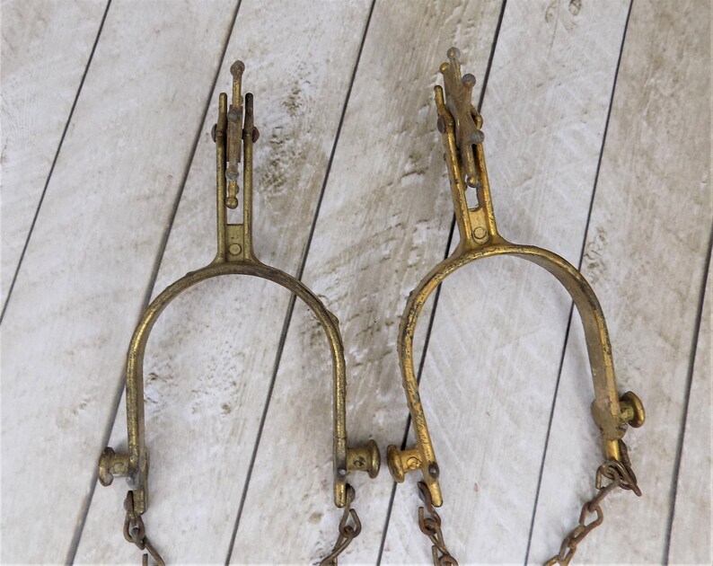 Child's Metal Spurs Riding Tack Western Spurs 1 Etsy