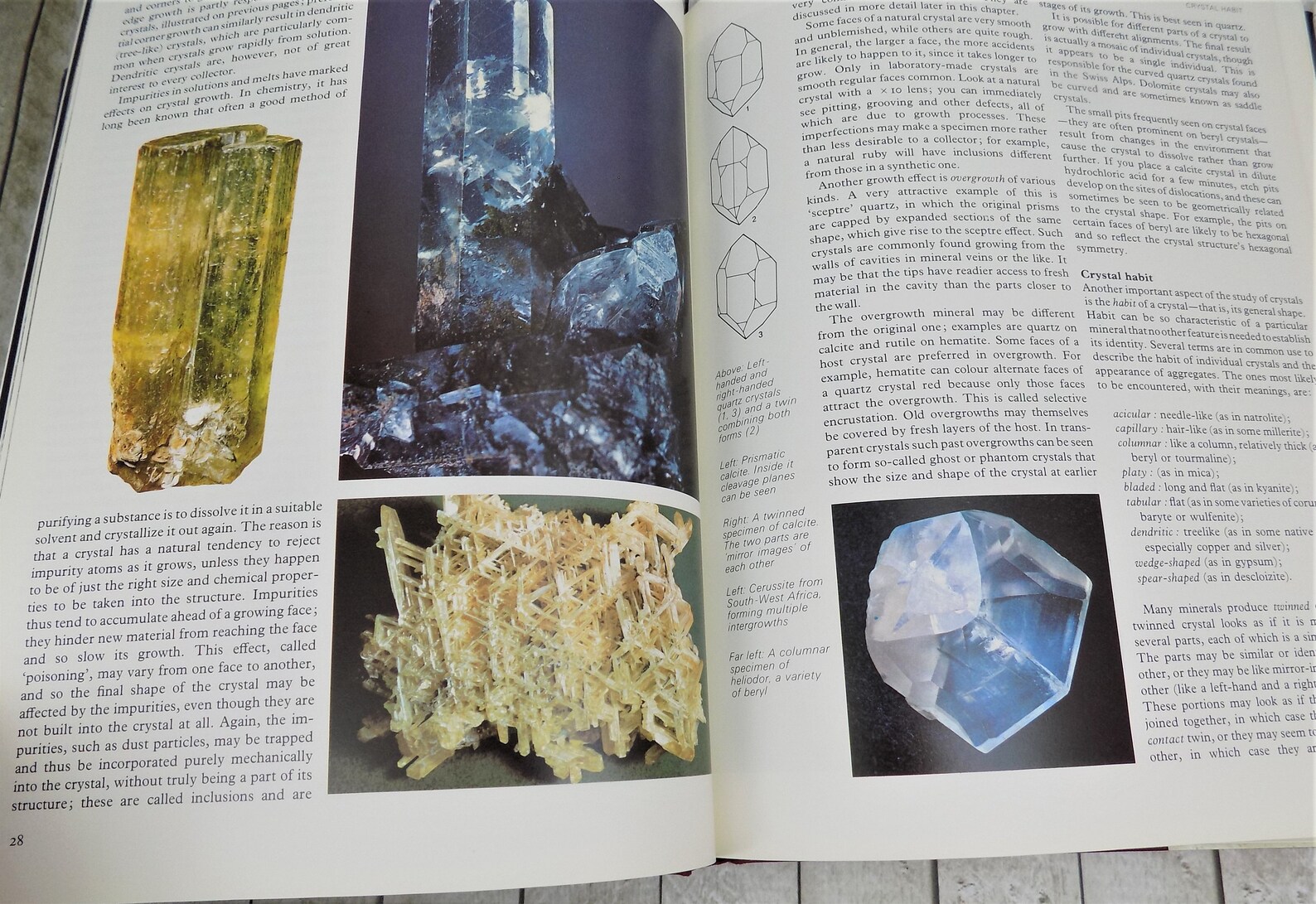 The Encyclopedia of Minerals and Gemstones Reference Book | Etsy