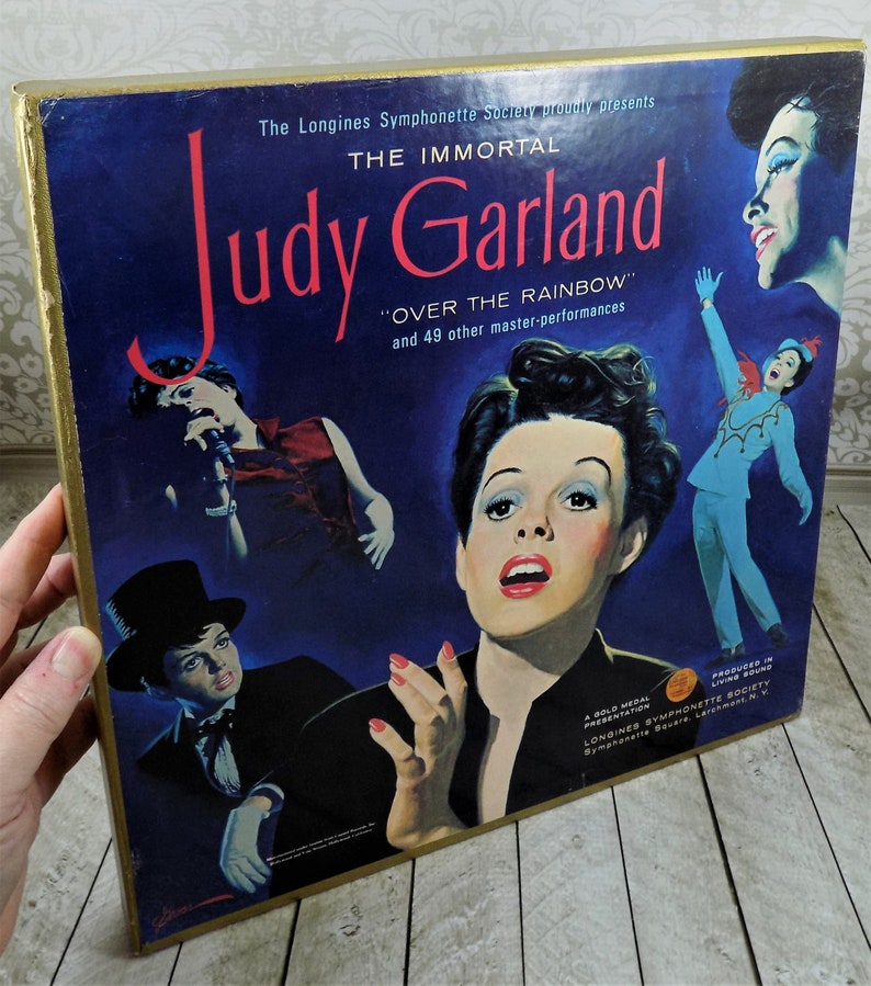 The Immortal Judy Garland Over the Rainbow 5 Album Set 50 Etsy