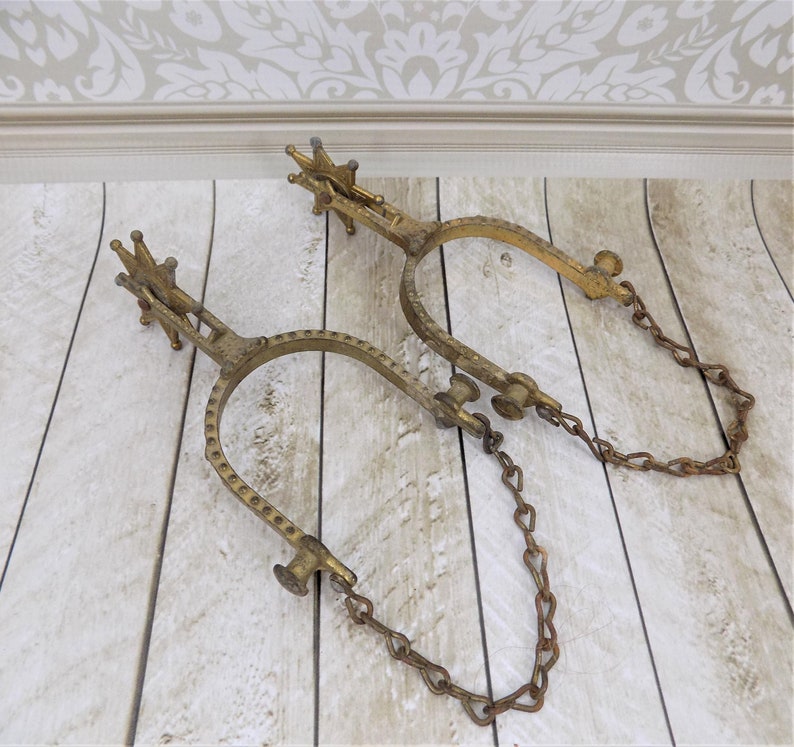 Child's Metal Spurs Riding Tack Western Spurs 1 Etsy