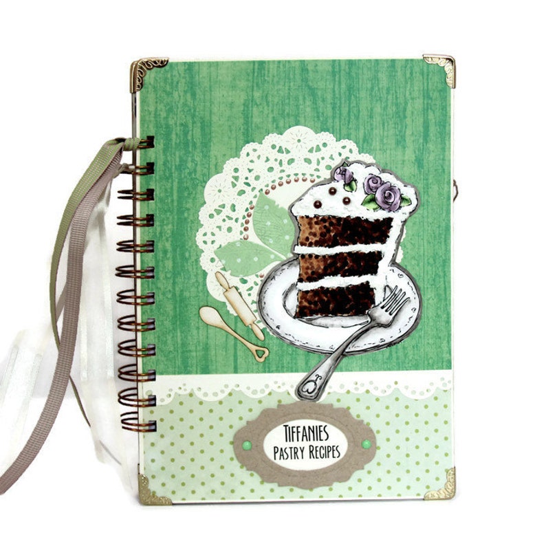 Custom Cake Recipe Book Personalized Cook Book Unique Gift Etsy