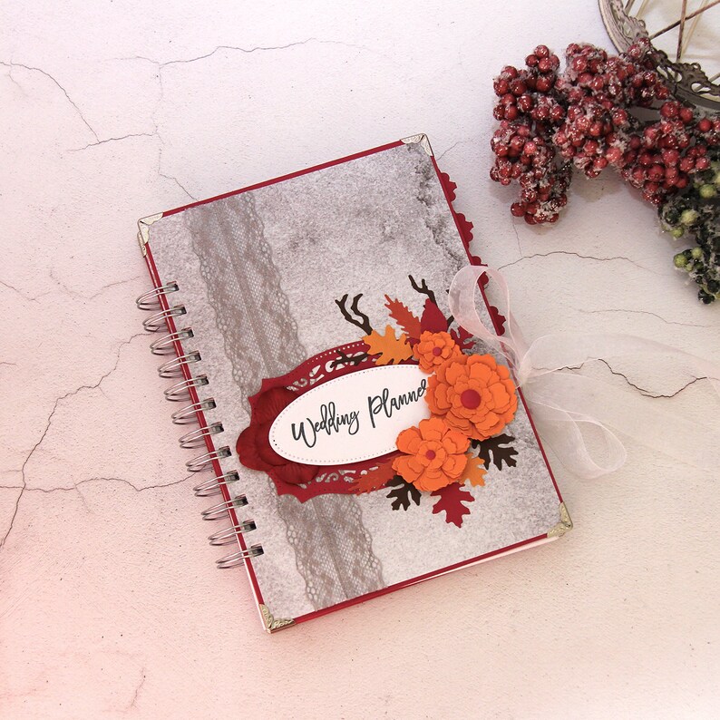 Bridal Diary Wedding Planner Book Personalized Journal Etsy
