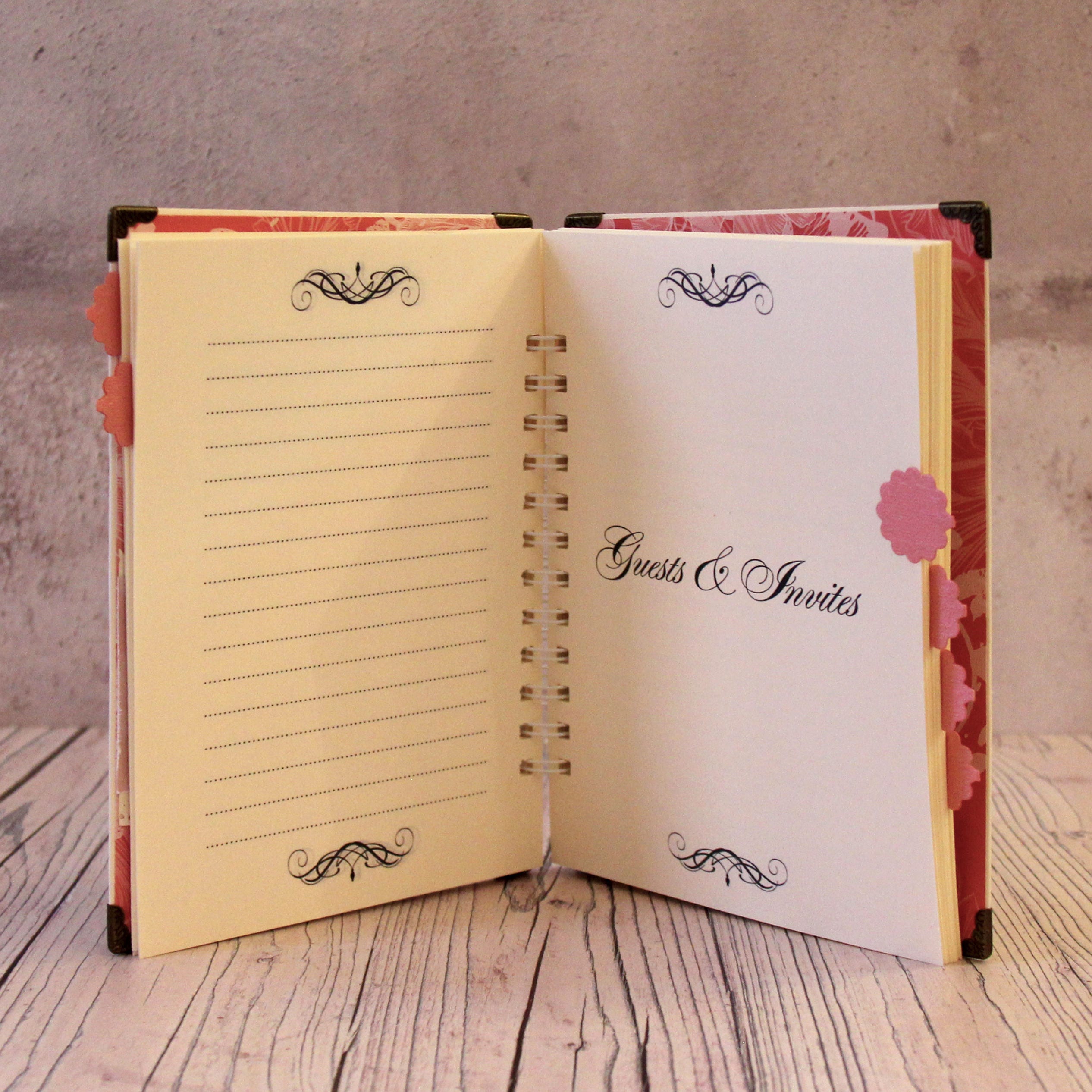 Hardcover Planner Wedding Planner Book Best Engagement Etsy