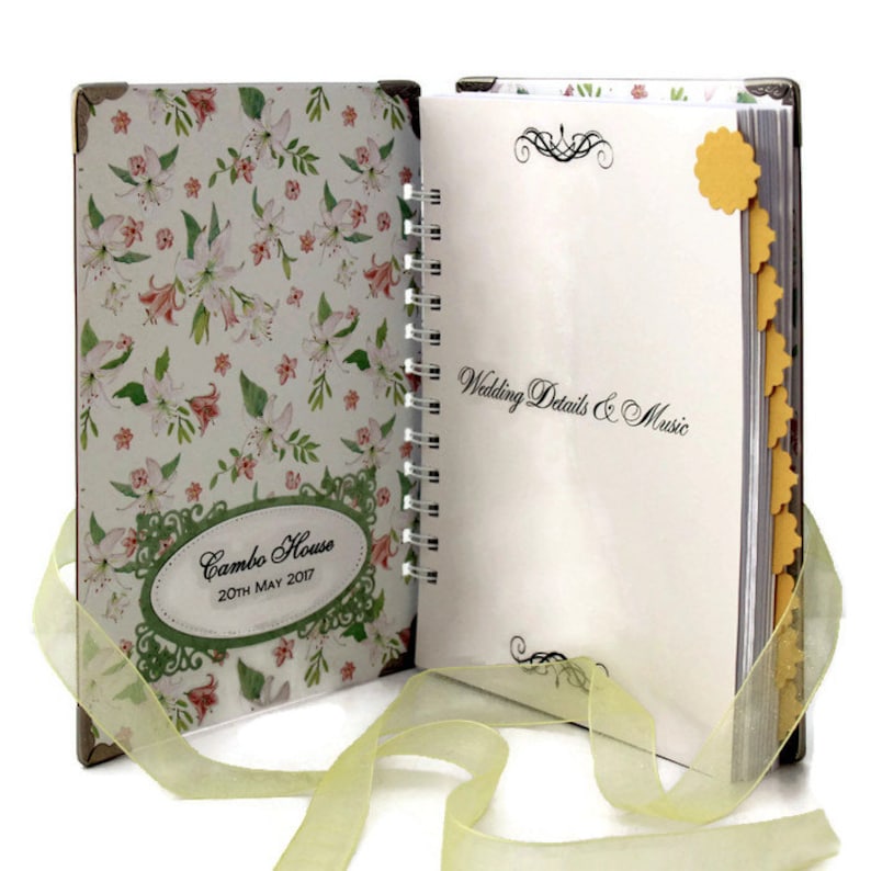 Bridal Diary Wedding Planner Book Personalized Gift | Etsy