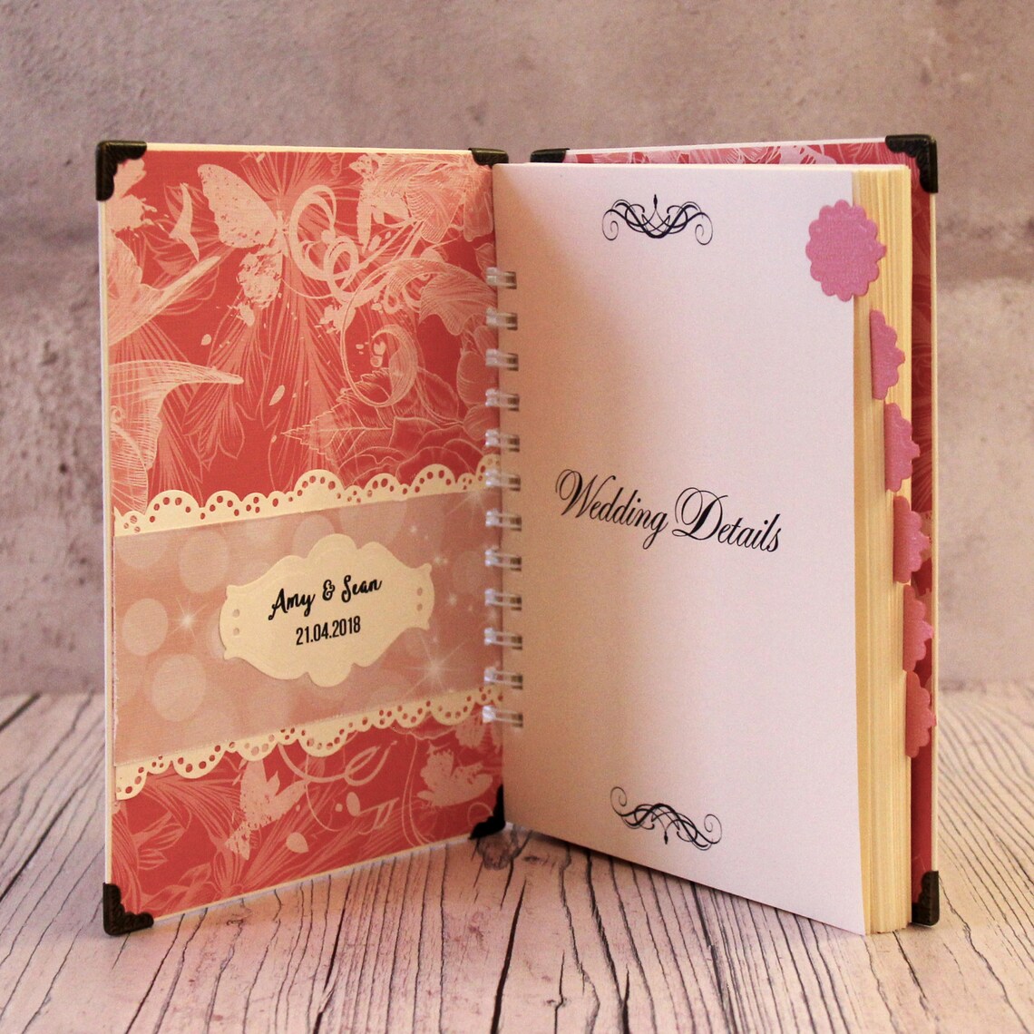 Hardcover Planner Wedding Planner Book Best Engagement Etsy