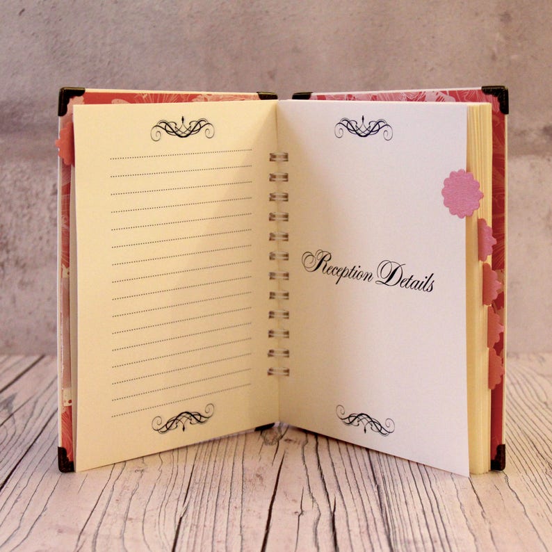 Hardcover Planner Wedding Planner Book Best Engagement Etsy