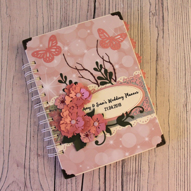 Hardcover Planner Wedding Planner Book Best Engagement | Etsy