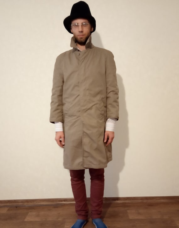 Reversible trench hotsell coat mens