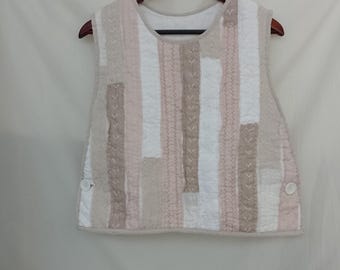 Boho Shabby Chic Vest