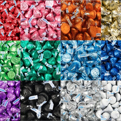 Hershey Kisses Your Color Choice Etsy