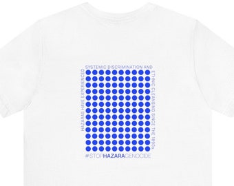 Stop HAZARA GENOCIDE - Blau - T-Shirt