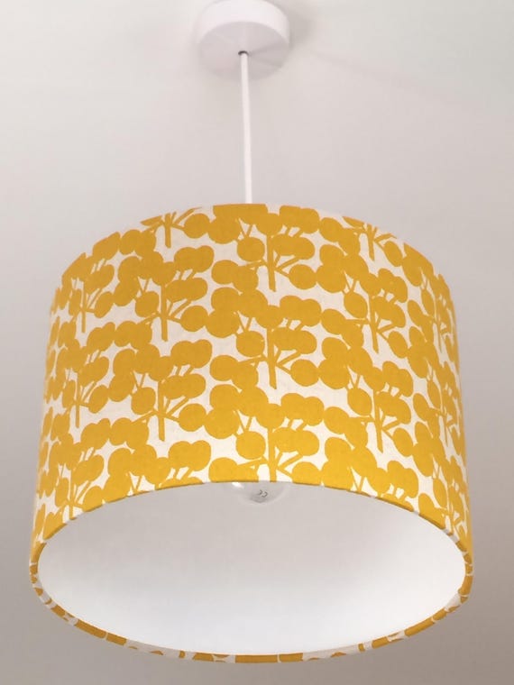mustard lamp shades