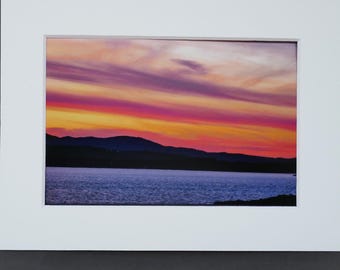 Photography of a Vibrant Mediterranean Sunset at Sardinia