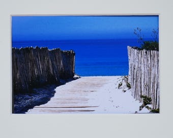 Photography Pathway to the Beach, Sardinia, Italy