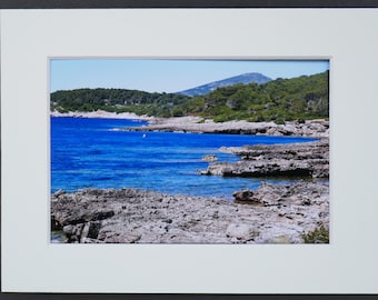 Photography Rocky Coast of Sardinia, Italy, Mediterranean Image
