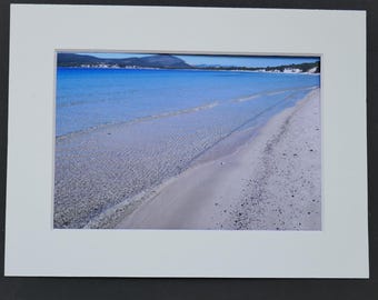Photography Italy, Tranquil Shoreline of Sardinia, Italy, Sandy Beach