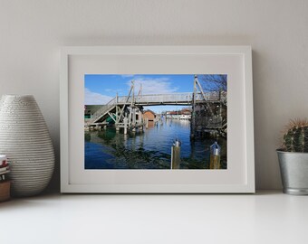 Photography Drawbridge, Lake Starnberg, Bavaria,