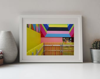 Photography, Colorful Architecture, Flux,  Munich