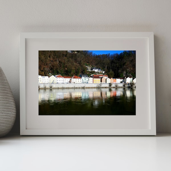 Photography Cityscape, Passau, Germany, Danube Riverbank