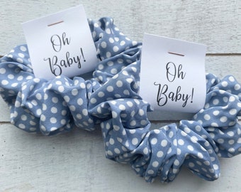 OH BABY! Custom Baby Shower Scrunchies for Noor