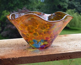 Glazen schaal Glass Eye Studios