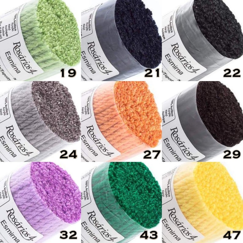 5 Bundle Latch Hook Yarn Rug Hooking Yarn 5 x 25g Pre Cut Etsy