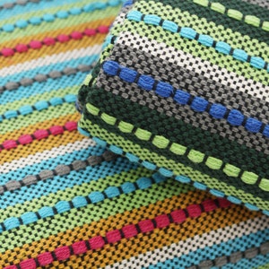 100% Cotton Blanket Throw - Colorful Bedspread - Large Sofa Cover - Outdoor Blanket - Carpet Camping Yoga Mat Rug - Large Upholstery Fabric