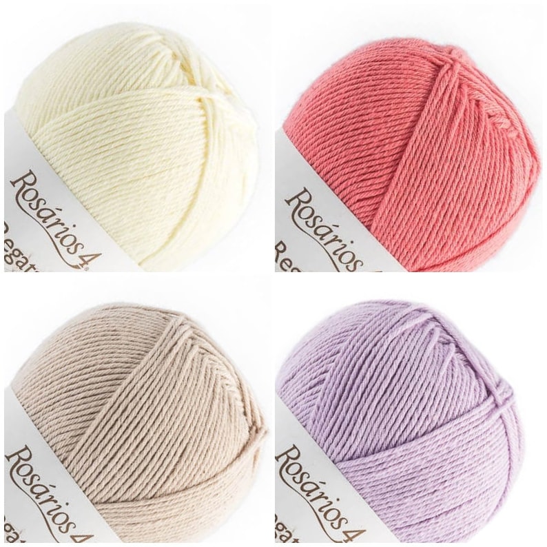 Amigurumi Crochet Yarn 20 xMulticolor Packs 100 Cotton Etsy