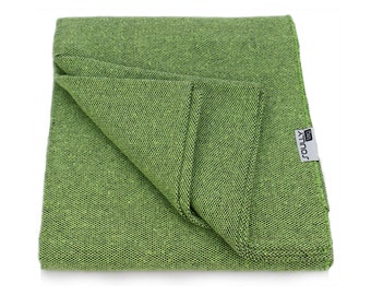 Lanzamiento de manta 100% algodón - Colcha colorida - Cubierta de sofá grande - Manta al aire libre - Alfombra Camping Yoga Mat Rug - Tela de tapicería grande