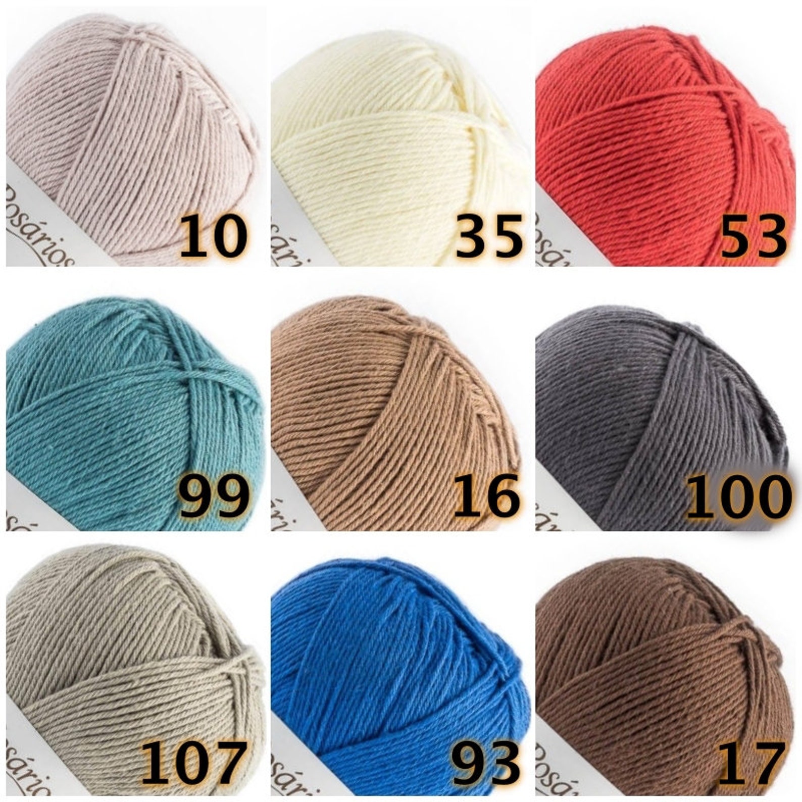 Crochet Mini Thread Yarn Amigurumi Cotton Yarn Crochet / Etsy UK