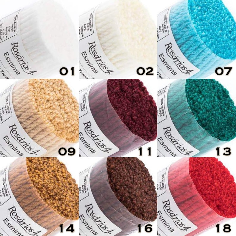 5 Bundle Latch Hook Yarn Rug Hooking Yarn 5 X 25g Pre Cut Etsy