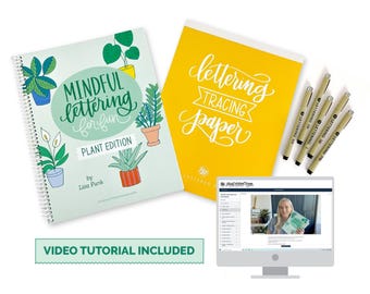 Mindful Lettering for Fun Kit: Plant Edition
