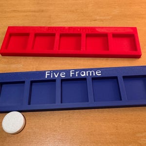 Five Frame Number Sense Manipulative Plate (0-5)