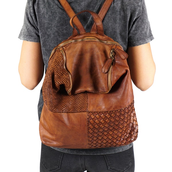 Vintage Backpack, Backpack Women, Backpack Vintage, Unisex Backpack, Men Backpack, Brown Backpack, Laptop Backpack, Backpack For Men