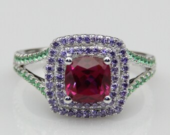 Little Mermaid  Inspired Engagement Promise Ring Wedding Costume Cosplay