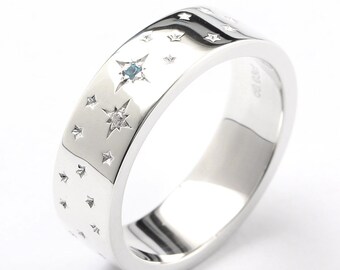 Peter Pan Second Star to the Right Engagement Ring Promise Wedding Tinkerbell Costume Cosplay Princess Neverland Lost Boys