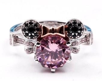 3 Carat Cinderella Mashup Pumpkin Carriage Fairy Tale Wedding Engagement Promise Wedding Ring Once Upon A Time