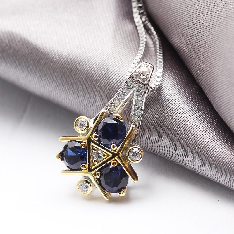 Zora on sale sapphire necklace
