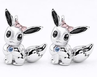 Evee Necklace Pokémon KAWAII Anime Birthstone Friendship Jewlery Couples Jewelry Wedding Jewelery Engagment Jewelry Cosplay Gift Pokemon