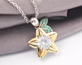 Paopu Fruit Kingdom Hearts Necklace Wedding Jewelry Ring Sora Kairi Riku Cosplay Jewelry Nerdy Geek Video Game Keyblade Star