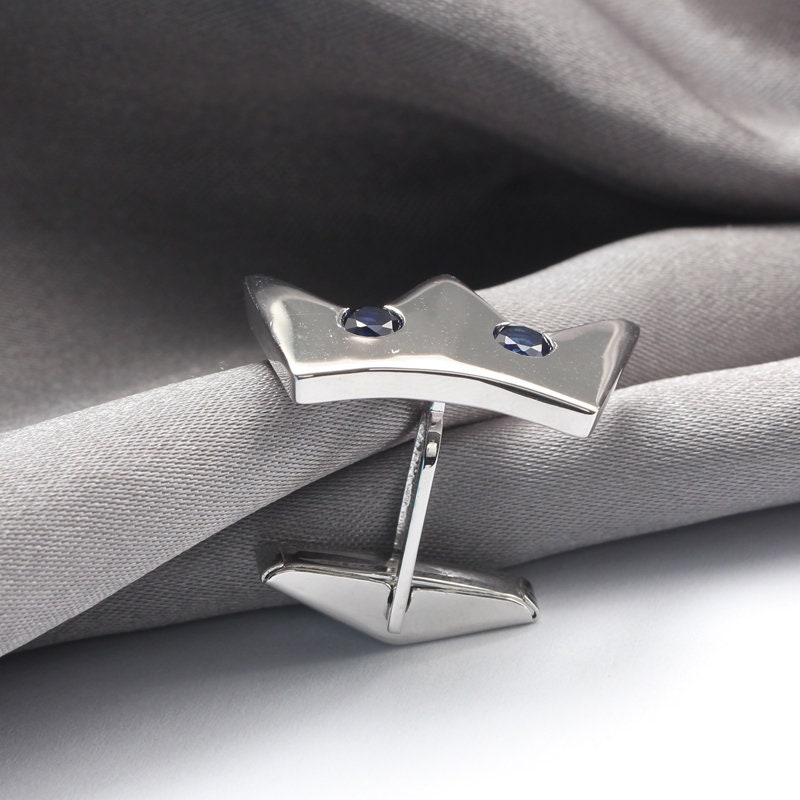 Sora's Crown Kingdom Hearts Cufflinks Wedding Jewelry Ring Etsy