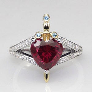 Snow White Huntsman Princess Engagement Wedding Promise Ring Evil Queen Villain Poison Apple Cosplay Costume