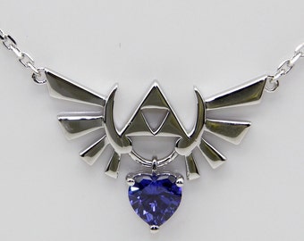 Heart Container 8 Bit Heart Video Game necklace wedding anniversary cosplay gift idea bridal jewelry nerdy geeky