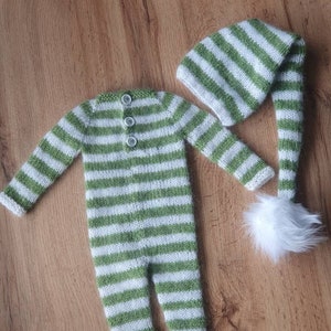 Pijama elfo de bebé xmas