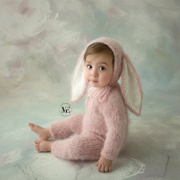 Easter Outfit + express shipping , Bunny Outfit, Bunny Set, Baby Bunny Outfit, Bunny Pijamas, Baby Bunny, Toddler Outfit, Easter Costume