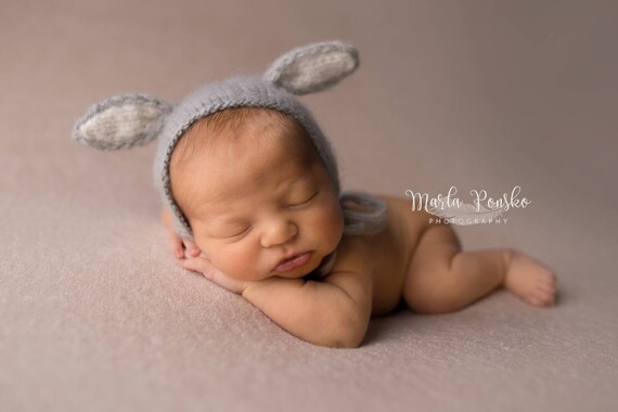 Newborn Baby Bunny Hat Bunny Bonnet 