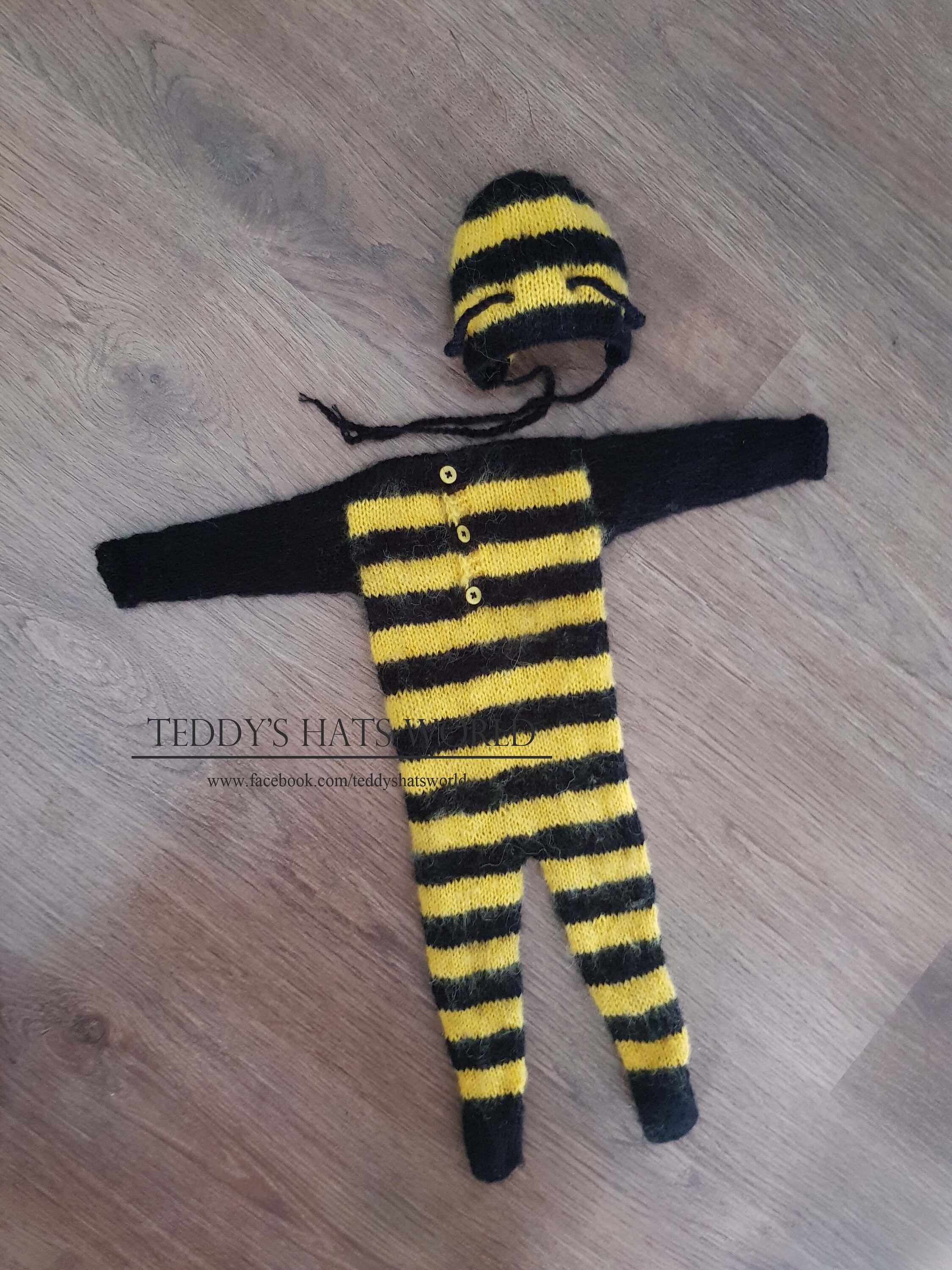 Bumble Bee Outfit Bumble Bee Baby Newborn Outfit Newborn Etsy