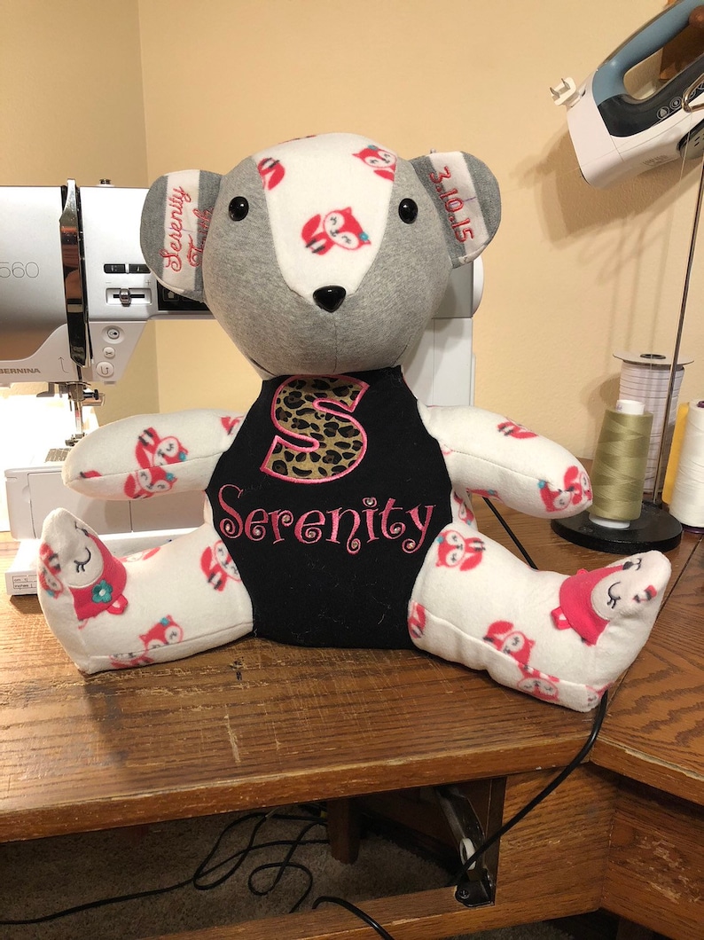 Memory Keepsake Teddy Bear