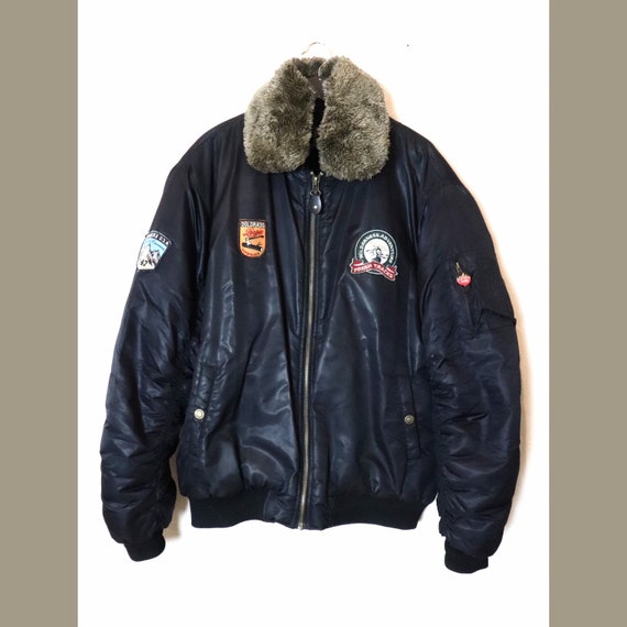 90s winter jacket, bomber jacket